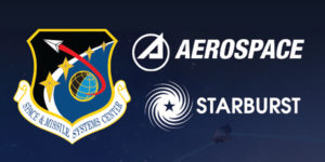 Aerospace Corporation sponsored by Starburst Event Banner