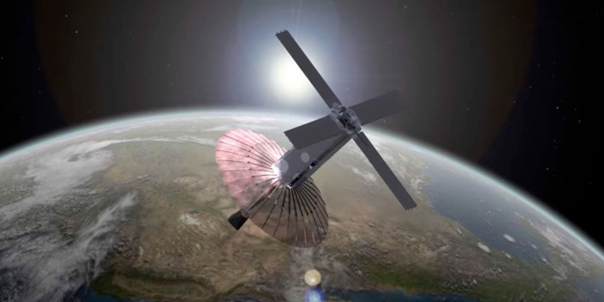AENEAS on Earth Orbit CAD