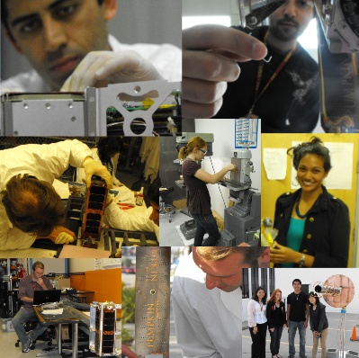 build_collage Several Images of Engineers at Work