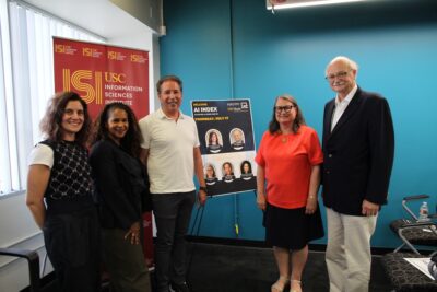 Vanessa Parli, Karina Montilla Edmonds, Karl Jacobs, Yolanda Gil, Ray Perrault